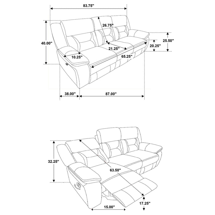Greer Reclining Sets - Visions in Furniture (La Mirada, CA)