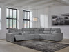 Modmax Reclining Sectional with Console - Visions in Furniture (La Mirada, CA)