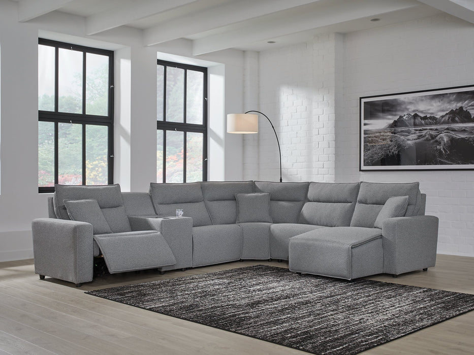 Modmax Power Reclining Sectional with Chaise - Visions in Furniture (La Mirada, CA)