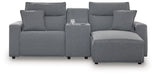 Modmax Power Reclining Sectional with Chaise - Visions in Furniture (La Mirada, CA)