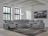 Modmax Power Reclining Sectional with Chaise - Visions in Furniture (La Mirada, CA)