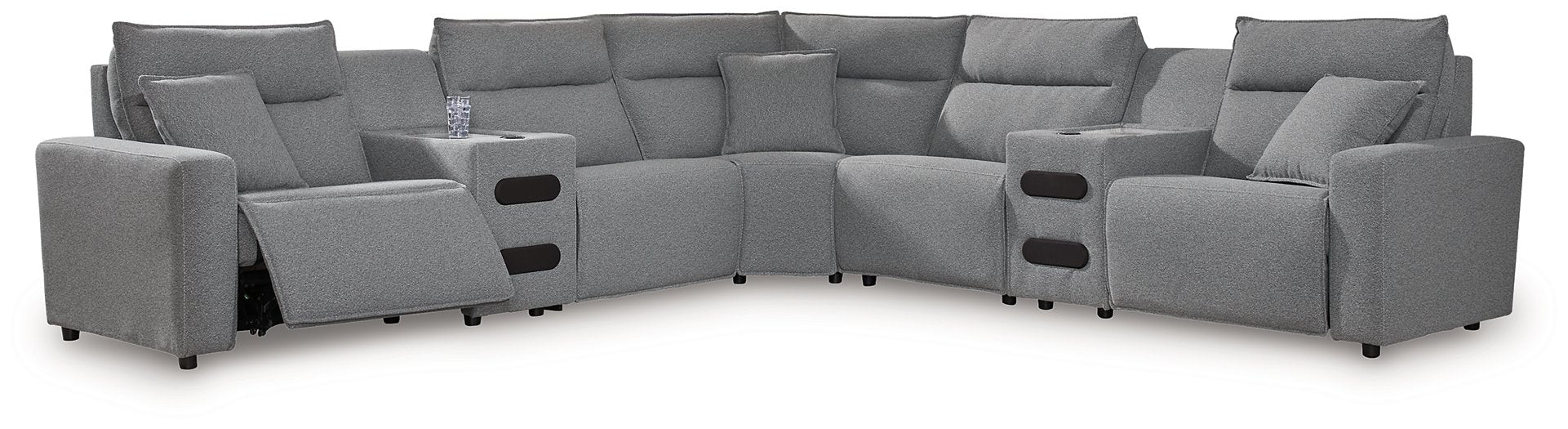 Modmax Power Reclining Sectional with Chaise - Visions in Furniture (La Mirada, CA)