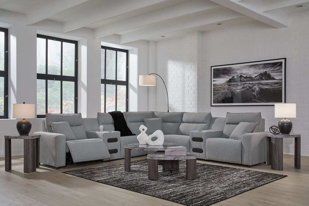 Modmax Power Reclining Sectional with Chaise - Visions in Furniture (La Mirada, CA)