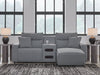 Modmax Power Reclining Sectional with Chaise - Visions in Furniture (La Mirada, CA)