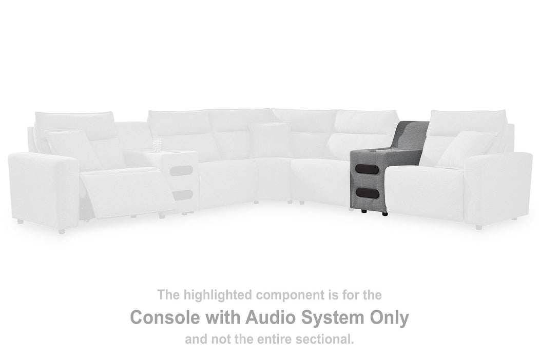 Modmax Reclining Sectional with Audio Console - Visions in Furniture (La Mirada, CA)