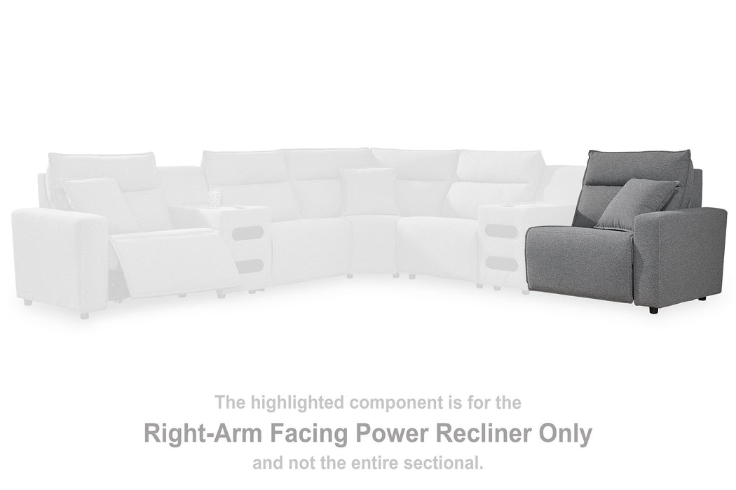 Modmax Reclining Sectional with Audio Console - Visions in Furniture (La Mirada, CA)