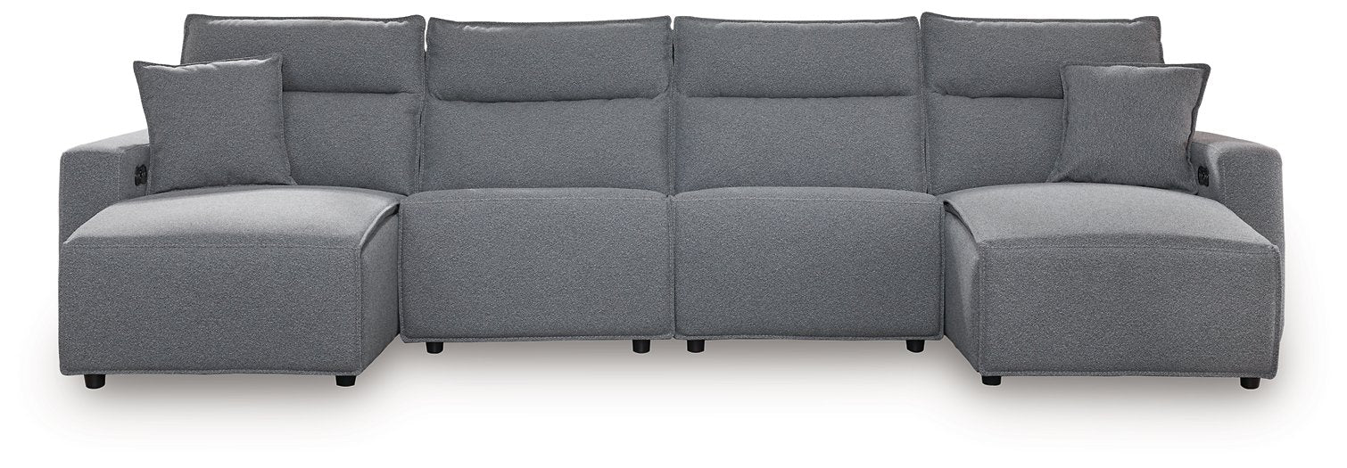 Modmax Power Reclining Sectional with Chaise - Visions in Furniture (La Mirada, CA)