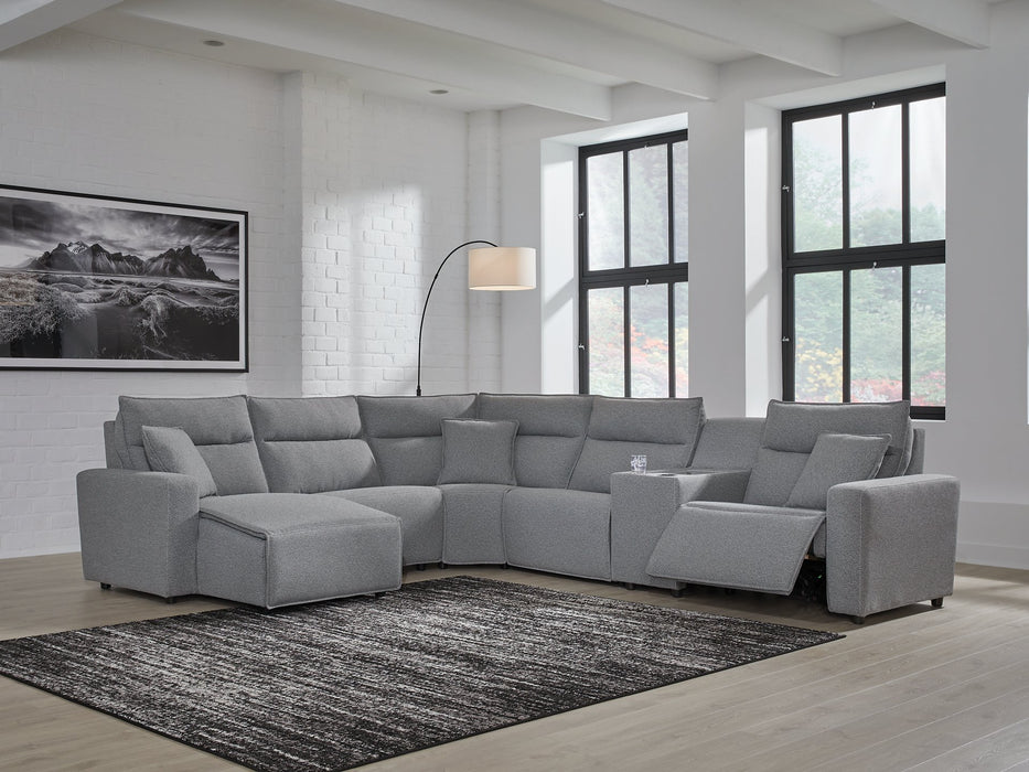Modmax Power Reclining Sectional with Chaise - Visions in Furniture (La Mirada, CA)