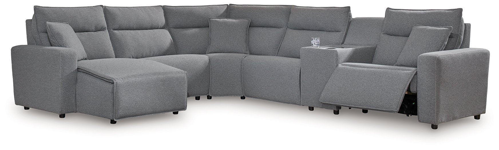 Modmax Power Reclining Sectional with Chaise - Visions in Furniture (La Mirada, CA)