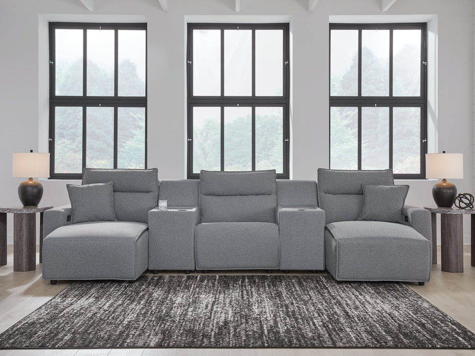 Modmax Power Reclining Sectional with Chaise - Visions in Furniture (La Mirada, CA)