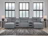 Modmax Power Reclining Sectional with Chaise - Visions in Furniture (La Mirada, CA)