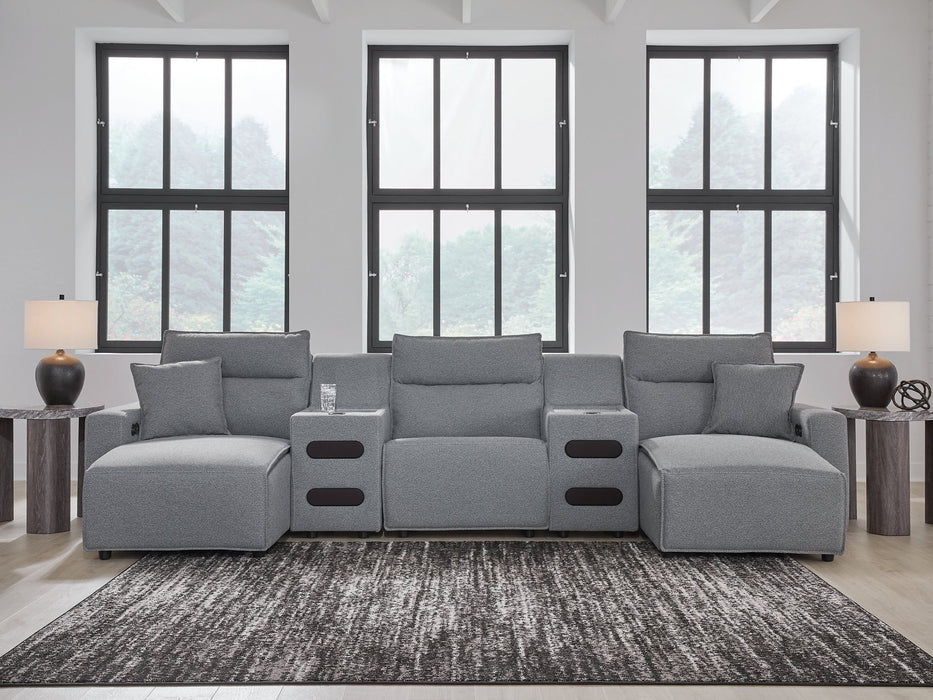 Modmax Power Reclining Sectional with Chaise - Visions in Furniture (La Mirada, CA)