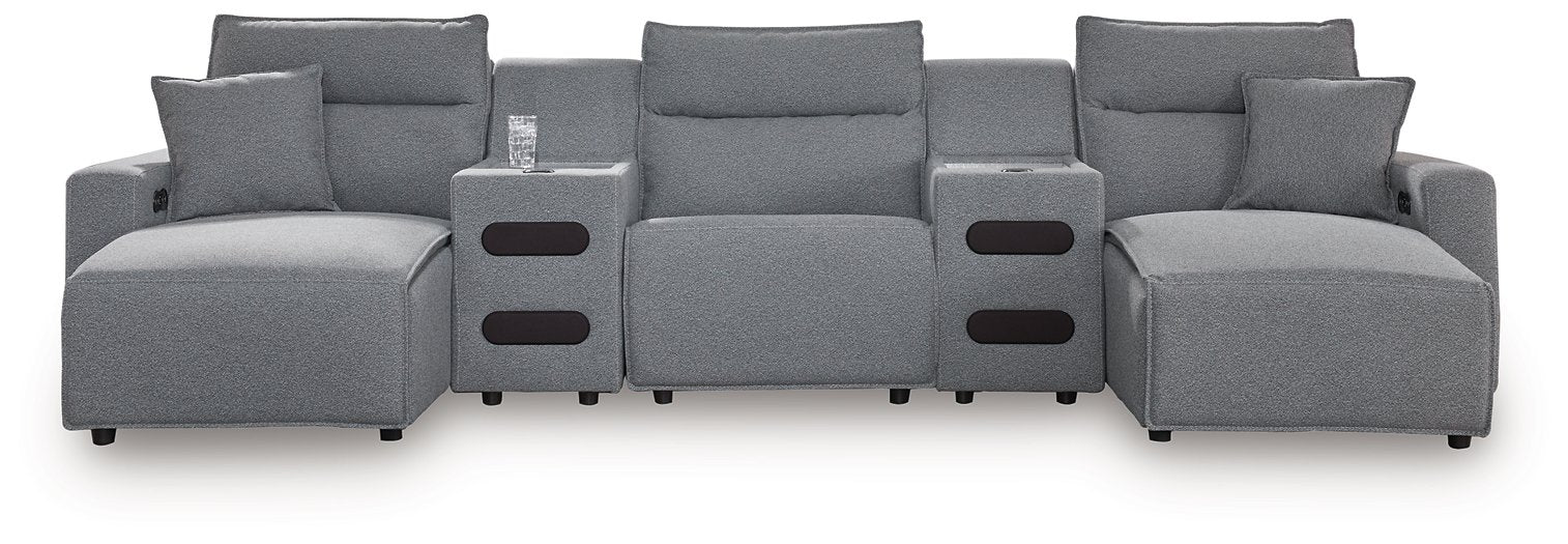 Modmax Power Reclining Sectional with Chaise - Visions in Furniture (La Mirada, CA)