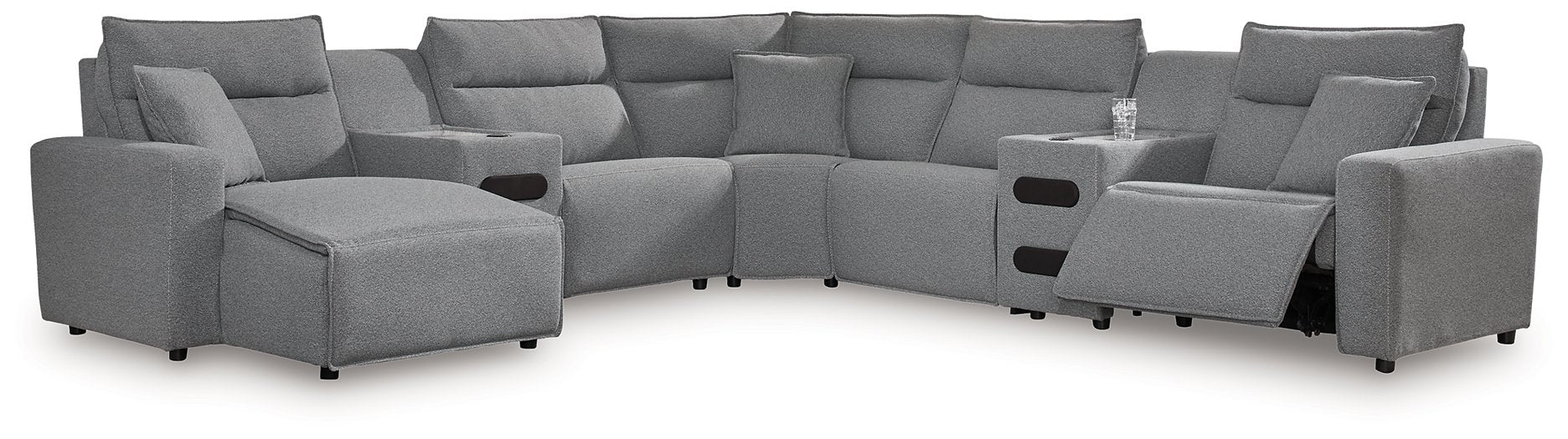 Modmax Power Reclining Sectional with Chaise - Visions in Furniture (La Mirada, CA)