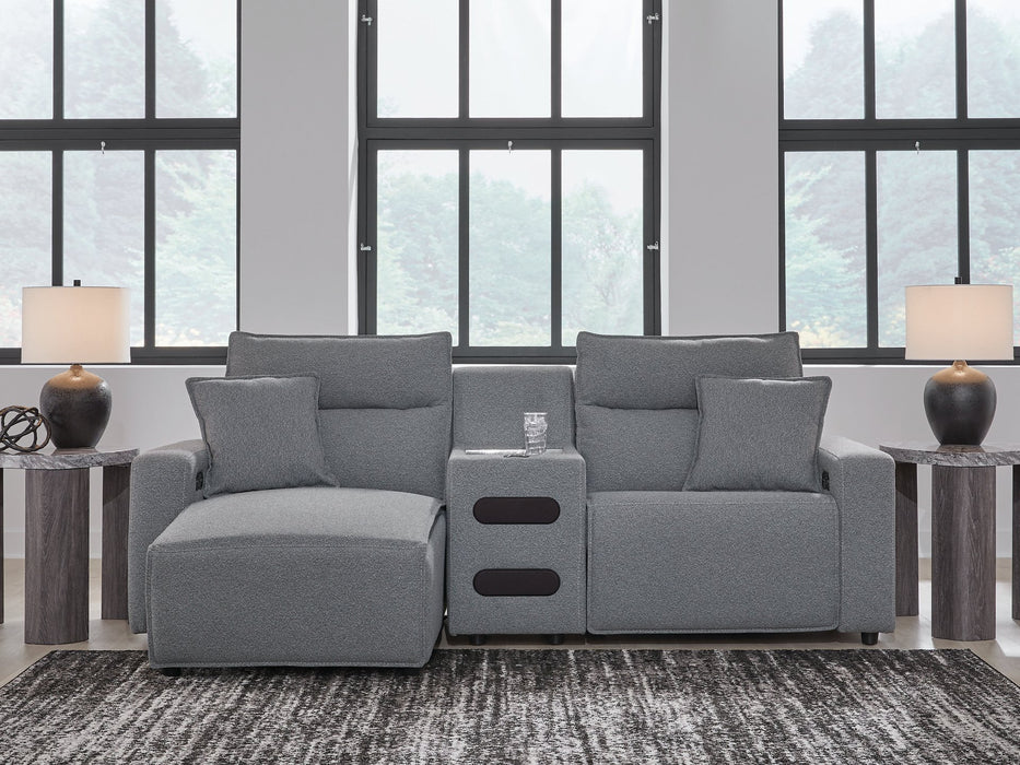 Modmax Power Reclining Sectional with Chaise - Visions in Furniture (La Mirada, CA)