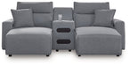 Modmax Power Reclining Sectional with Chaise - Visions in Furniture (La Mirada, CA)