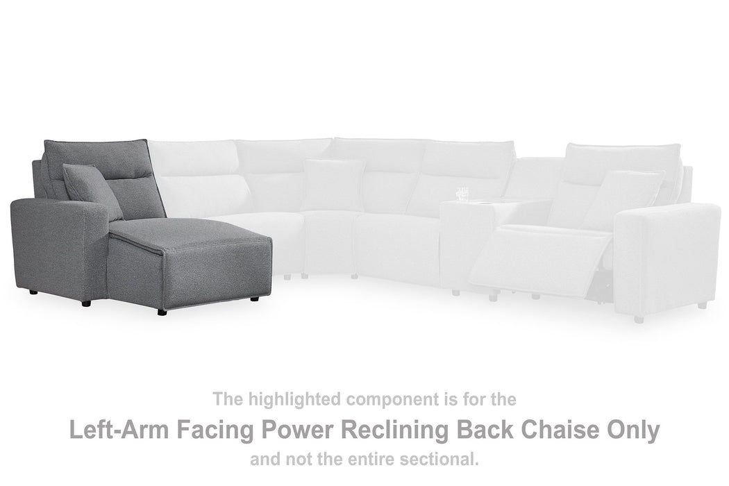 ModMax II Reclining Sectional with Chaise and Audio Console - Visions in Furniture (La Mirada, CA)