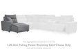 ModMax II Reclining Sectional with Chaise and Audio Console - Visions in Furniture (La Mirada, CA)