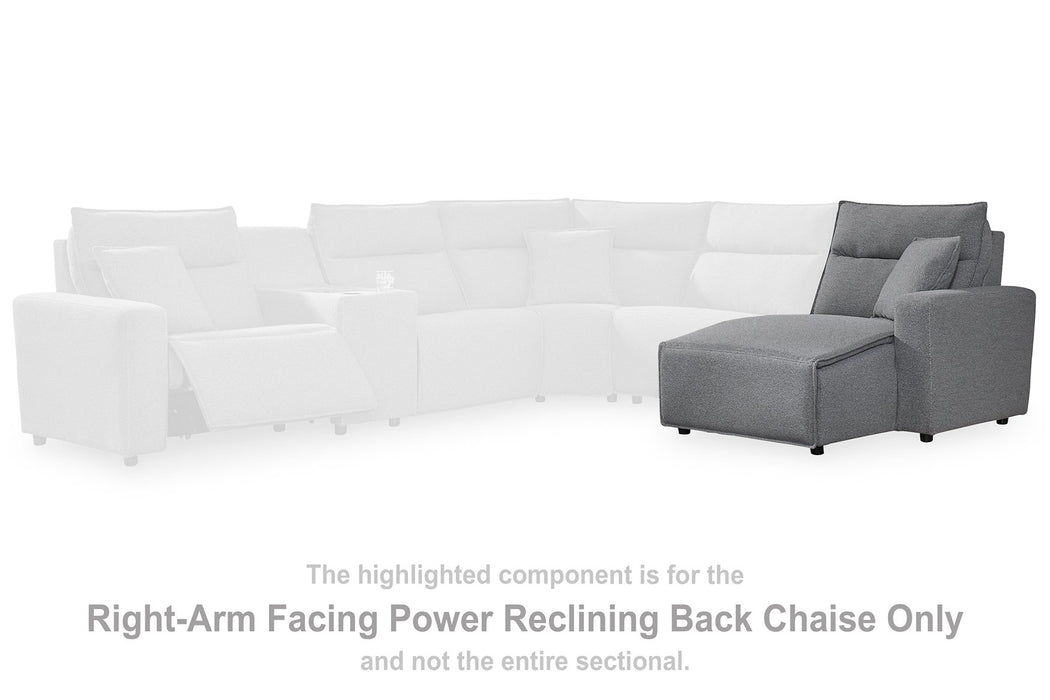 Modmax Power Reclining Sectional with Chaise - Visions in Furniture (La Mirada, CA)