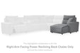 Modmax Power Reclining Sectional with Chaise - Visions in Furniture (La Mirada, CA)