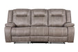 Parker Living Blake - Desert Taupe Manual Glider Reclining Sofa and Two Recliners