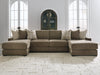 Camellia-Court Double Chaise Sectional - Visions in Furniture (La Mirada, CA)