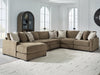 Camellia-Court Sectional with Chaise - Visions in Furniture (La Mirada, CA)