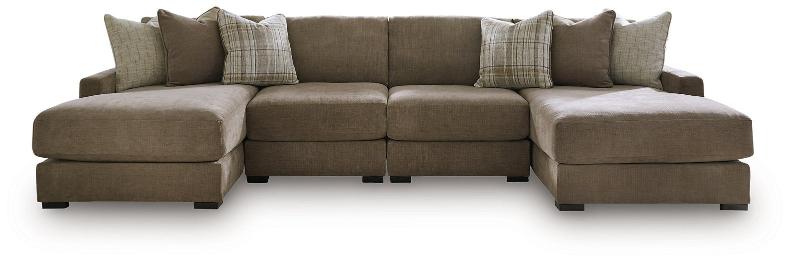 Camellia-Court Double Chaise Sectional - Visions in Furniture (La Mirada, CA)