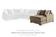 Camellia-Court Double Chaise Sectional - Visions in Furniture (La Mirada, CA)
