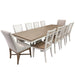 Parker House Americana Modern Dining 88 inch Trestle Extendable Dining Table