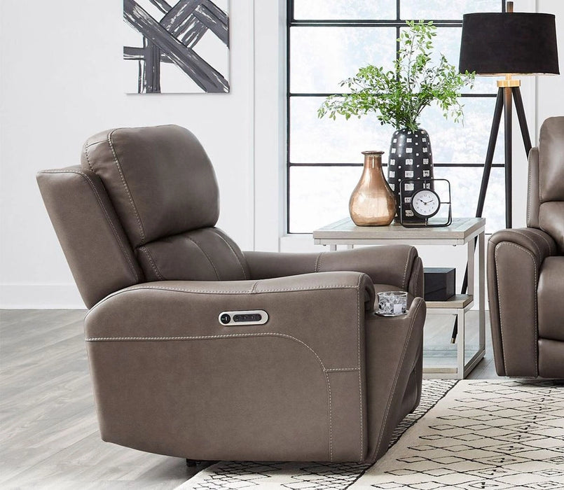 Parker Living Hancock Zero Gravity Power Reclining Sofa Loveseat and Recliner