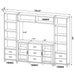 Lewes Entertainment Centers - Visions in Furniture (La Mirada, CA)