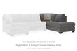 Riverfield Sectional with Chaise - Visions in Furniture (La Mirada, CA)