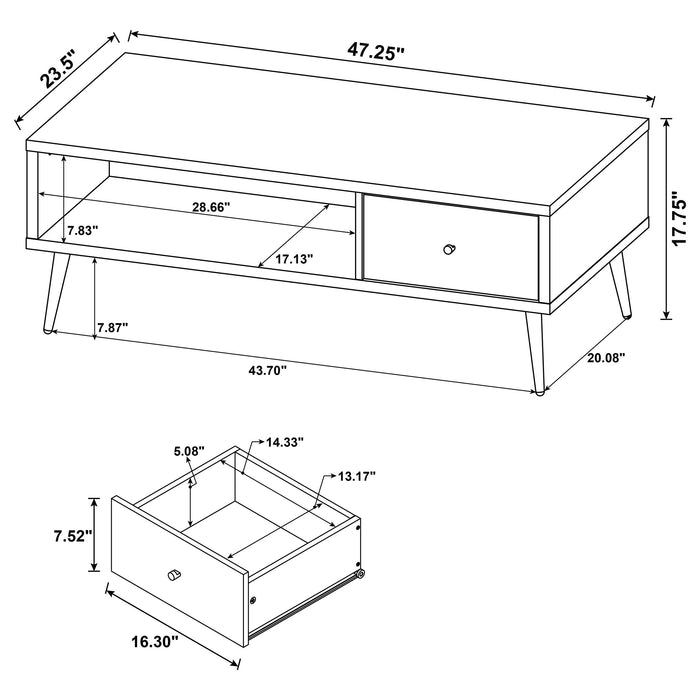 Welsh Coffee Table Sets - Visions in Furniture (La Mirada, CA)
