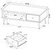 Welsh Coffee Table Sets - Visions in Furniture (La Mirada, CA)