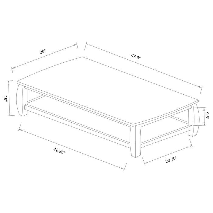 Dixon Coffee Table Sets - Visions in Furniture (La Mirada, CA)