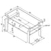 Dyer Coffee Table Sets - Visions in Furniture (La Mirada, CA)