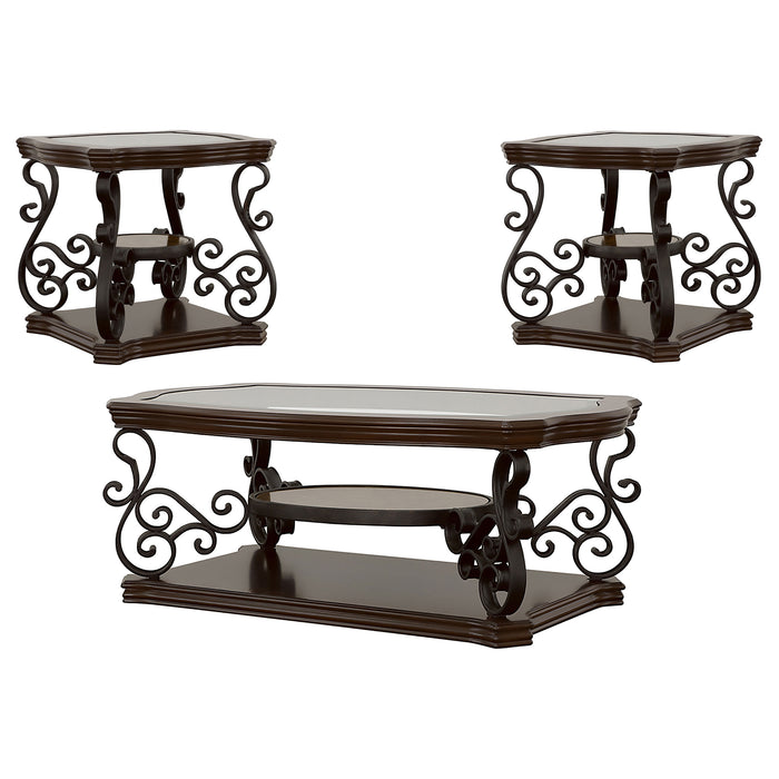 Laney Coffee Table Sets - Visions in Furniture (La Mirada, CA)
