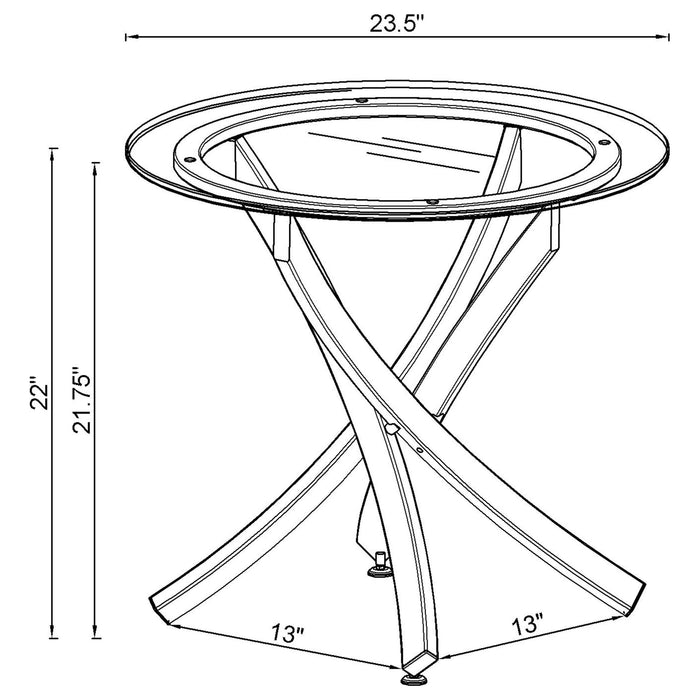 Brooke Table Sets - Visions in Furniture (La Mirada, CA)
