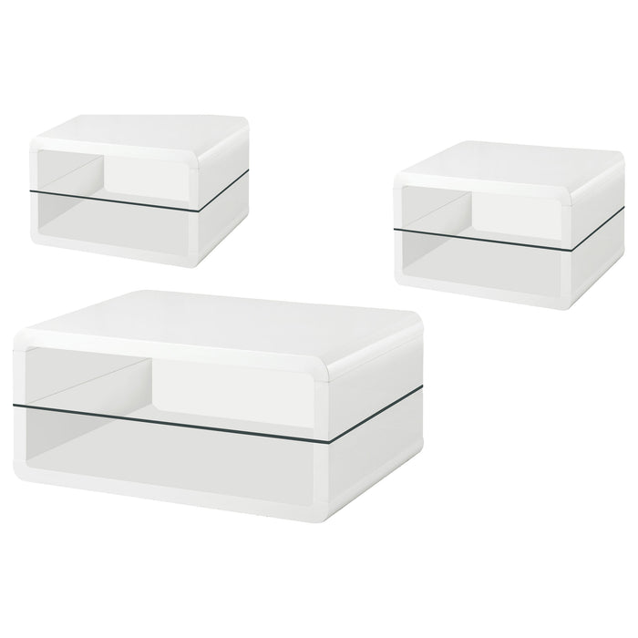 Elana Coffee Table Sets - Visions in Furniture (La Mirada, CA)