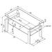 Dyer Coffee Table Sets - Visions in Furniture (La Mirada, CA)