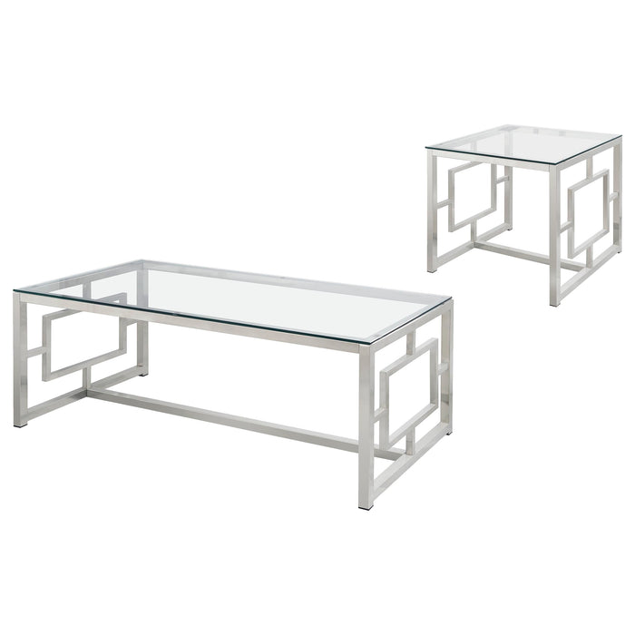 Merced Coffee Table Sets - Visions in Furniture (La Mirada, CA)
