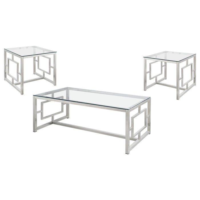 Merced Coffee Table Sets - Visions in Furniture (La Mirada, CA)