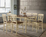 Dylan Buttermilk & Oak Counter Height Table - Visions in Furniture (La Mirada, CA)