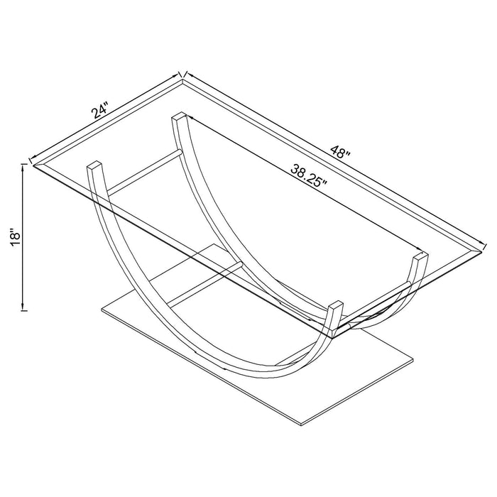 Danville Coffee Table Sets - Visions in Furniture (La Mirada, CA)
