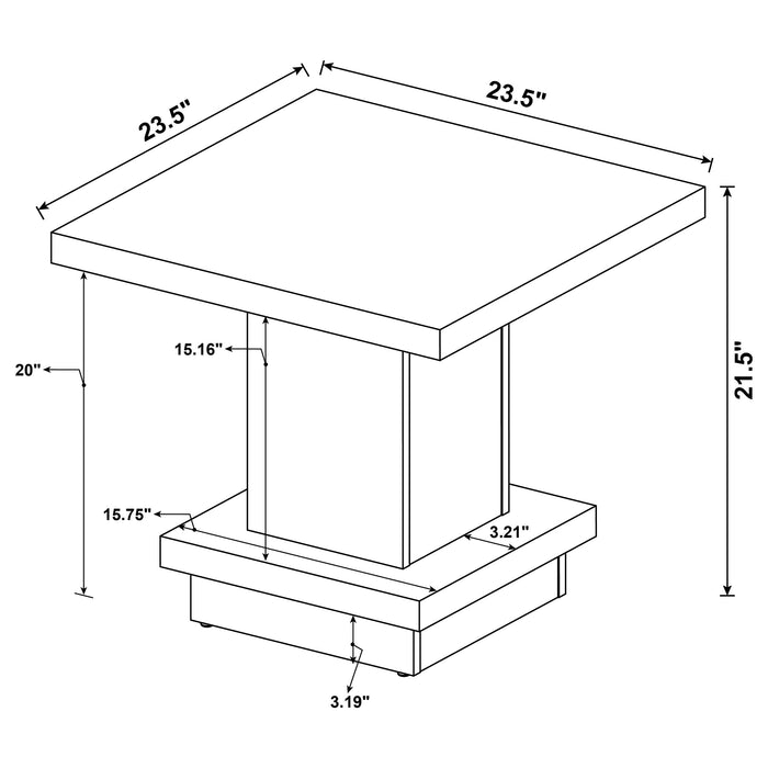 Reston Coffee Table Sets - Visions in Furniture (La Mirada, CA)