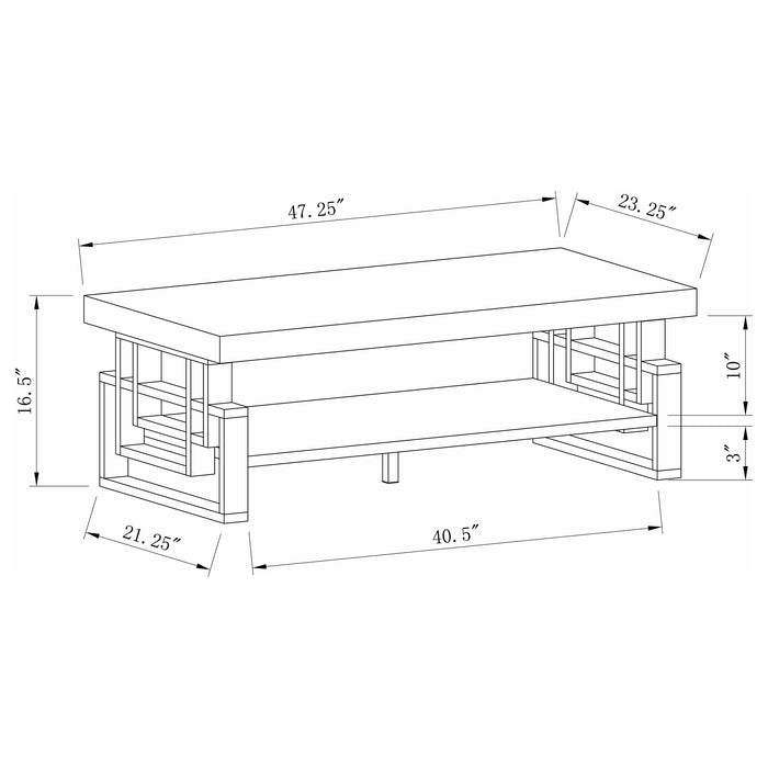 Schmitt Coffee Table Sets - Visions in Furniture (La Mirada, CA)