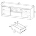 Winfield TV Stands - Visions in Furniture (La Mirada, CA)