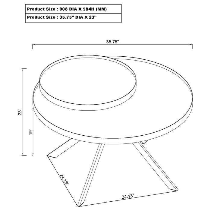 Briggs Coffee Tables - Visions in Furniture (La Mirada, CA)
