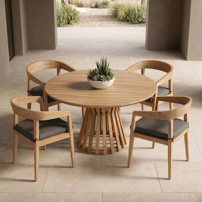 Sintra - Outdoor Eucalyptus Round Dining Table